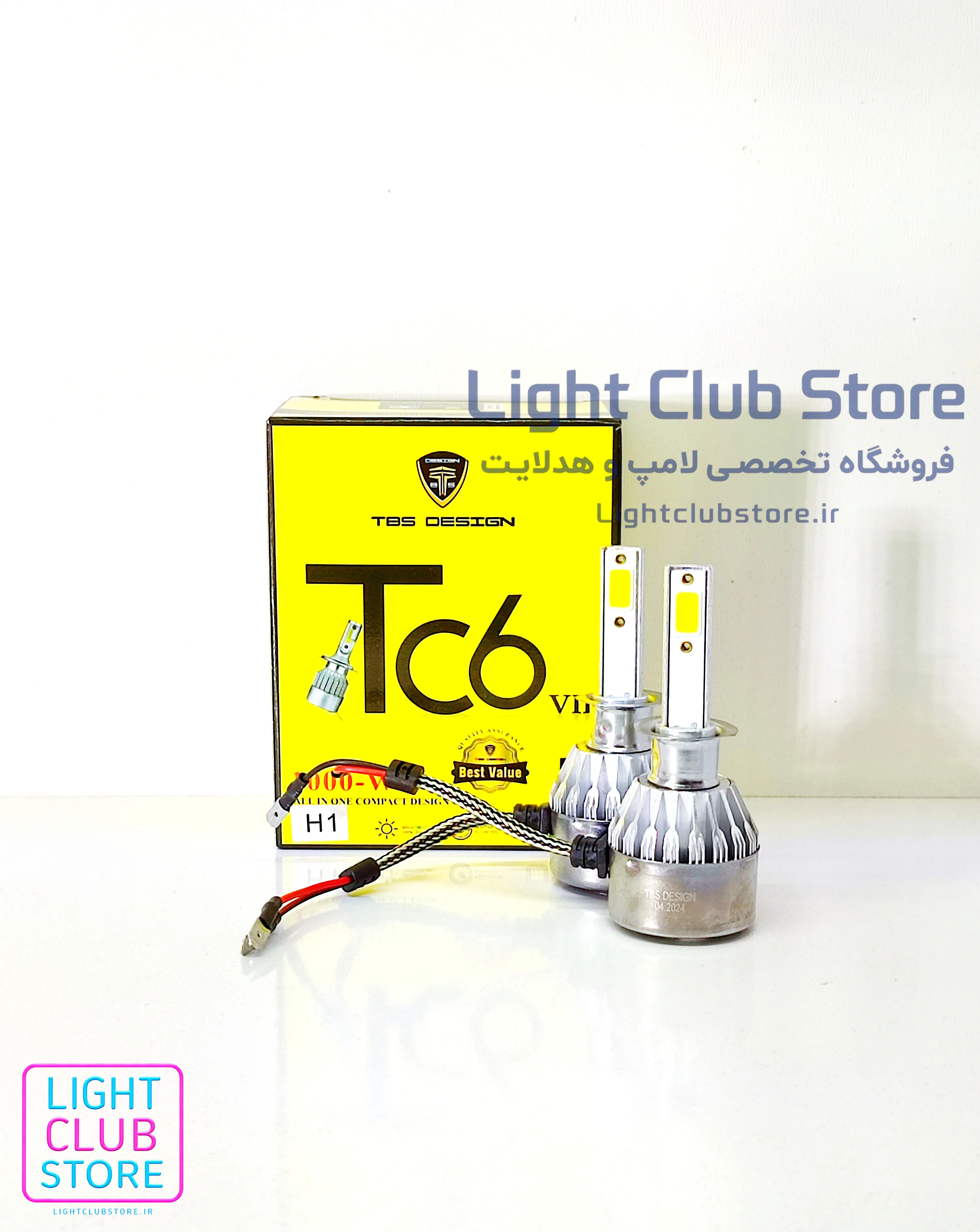 هدلایت برند TBS DESIGN مدل TC6 دو عددی